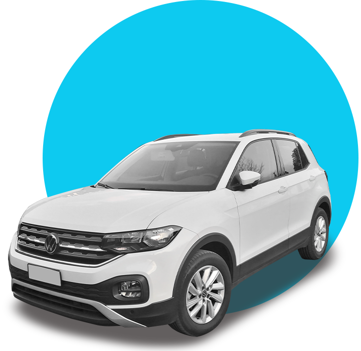 Macchina bianca click2rent